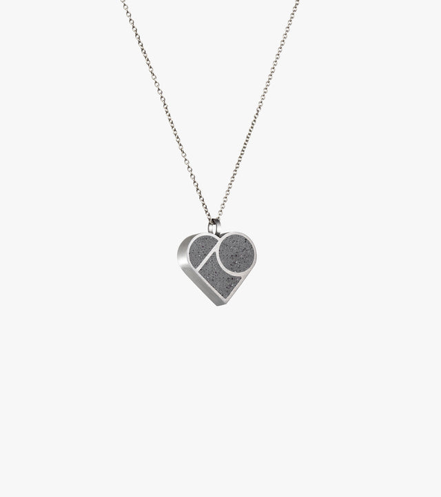 Luv Steel Linear Necklace