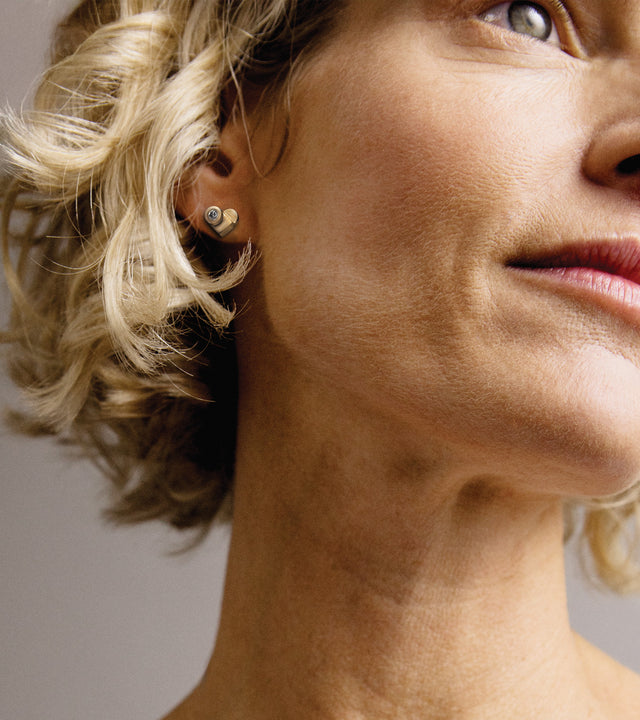 Luv14k-d Gold Earring Studs