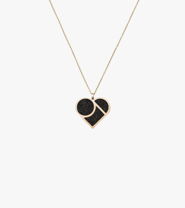 Luv14k Linear Necklace