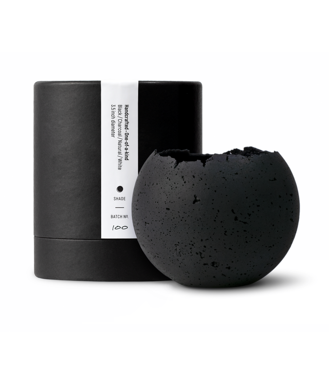 M - Orbis Concrete Vessel - Black
