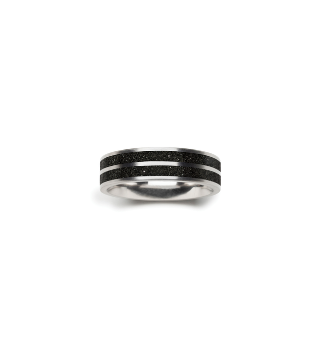 KMr169dd Diamond Dust Concrete Ring