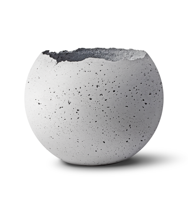 L Orbis Concrete Vessel - Natural