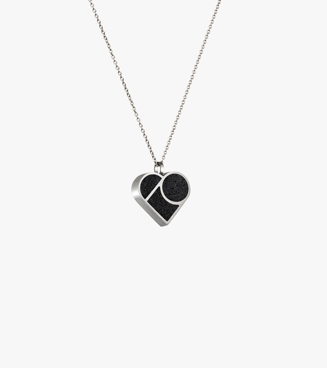 Luv Steel Linear Necklace