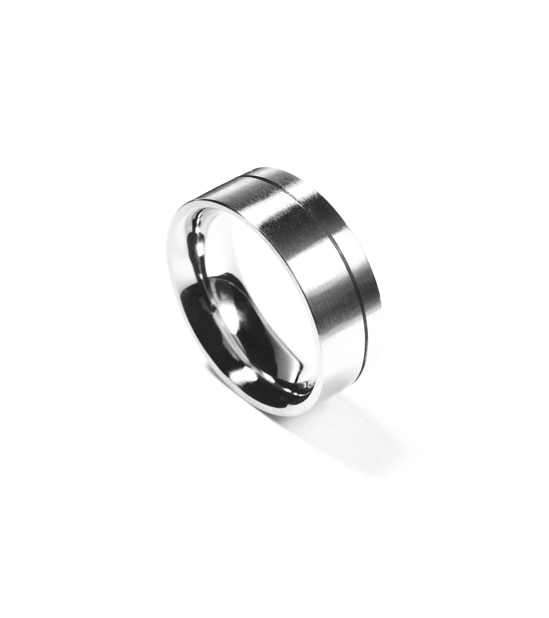 5mm Solid Platinum Dome Plain High Polish Men's Wedding Band Ring 8.9gm  12-12.75 | eBay