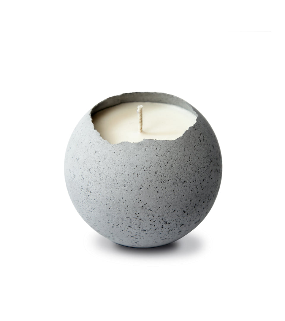 M - Orbis Concrete Candle - Natural